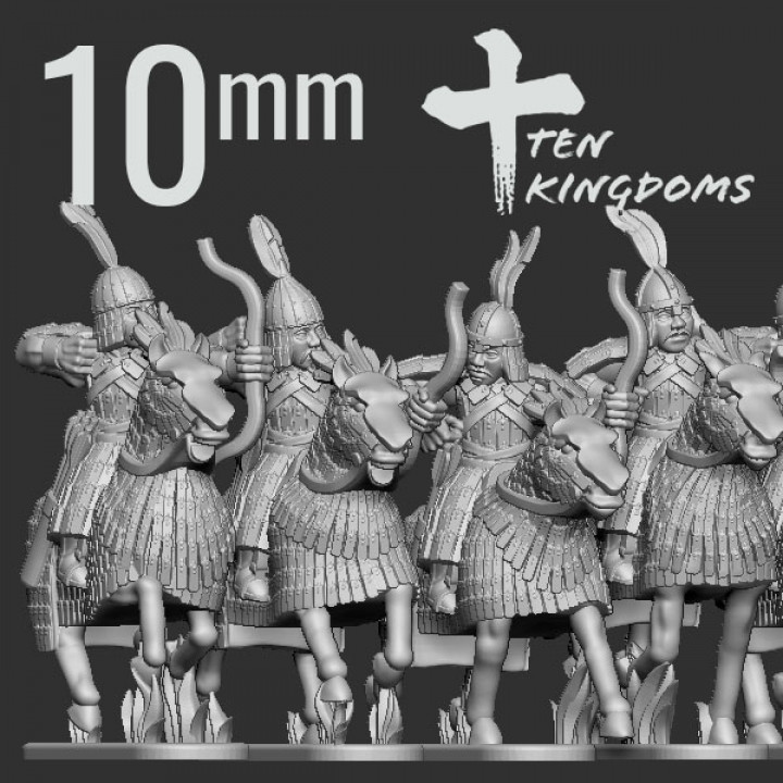 10mm Khitan-Liao Armoured Archer Armoured Horse image