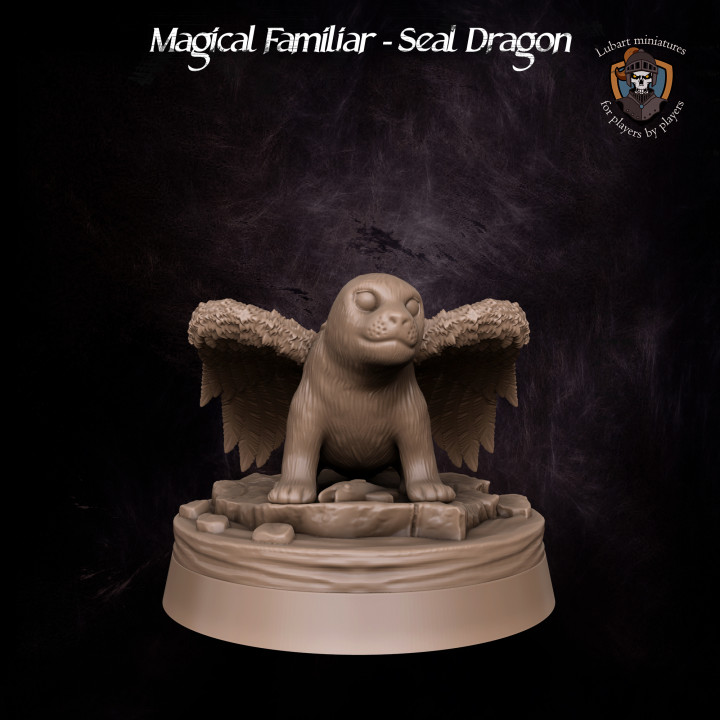 Magical Familiar - Seal Dragon's Cover