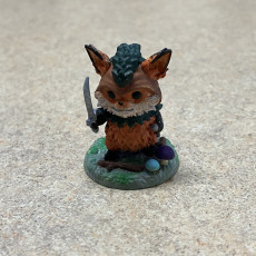 Picture of print of Magical Familiar - Little Fox Ranger