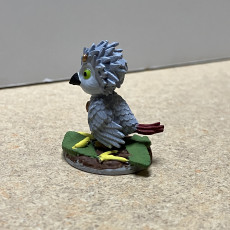 Picture of print of Magical Familiar - Parrot Druid