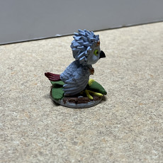 Picture of print of Magical Familiar - Parrot Druid