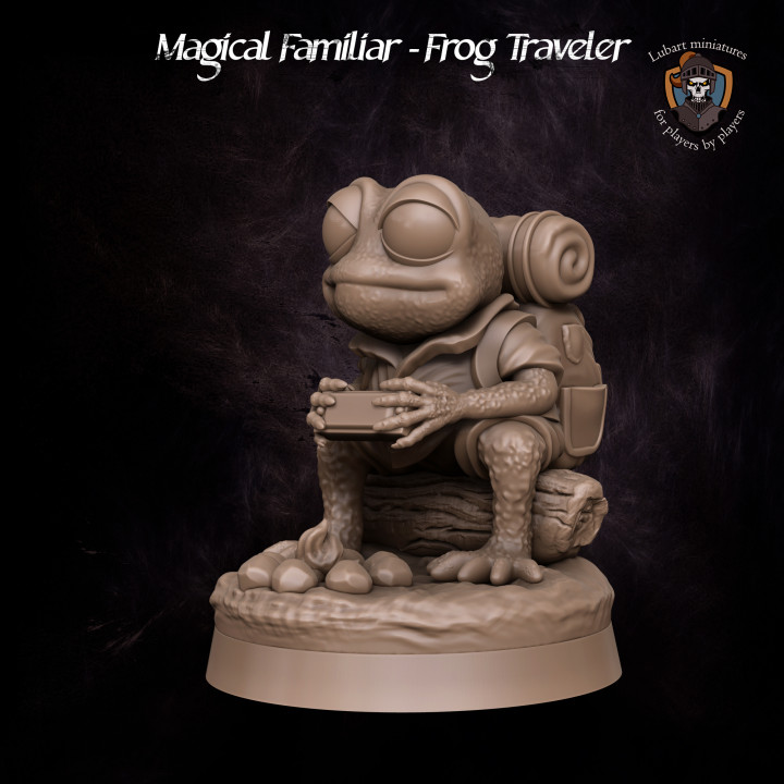 Magical Familiar - Frog Traveler's Cover