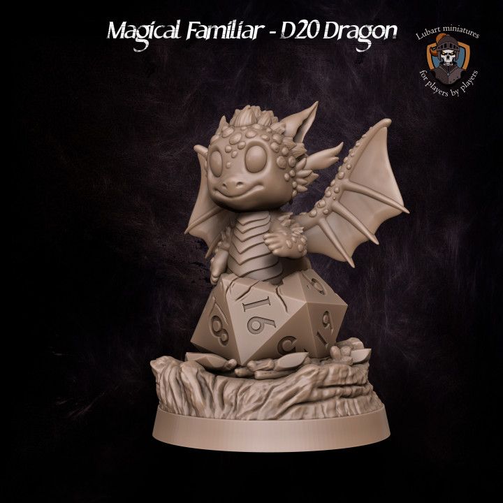 Magical Familiar - D20 Dragon's Cover