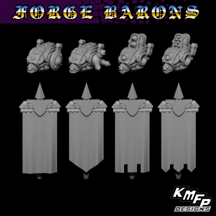 Forge Barons - Scout Knight Extras image