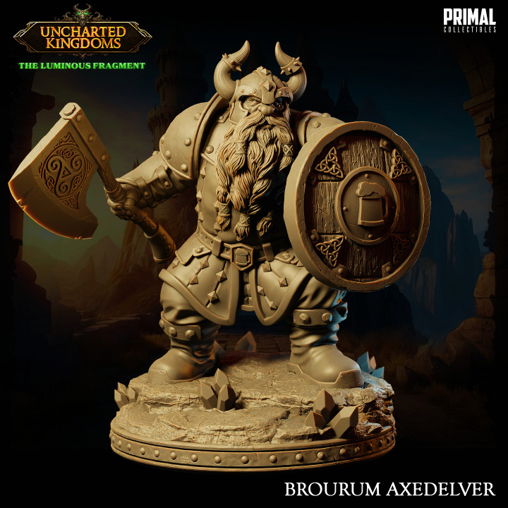 Dwarf - Brourum Axedelver - February 2024 - Uncharted Kingdoms