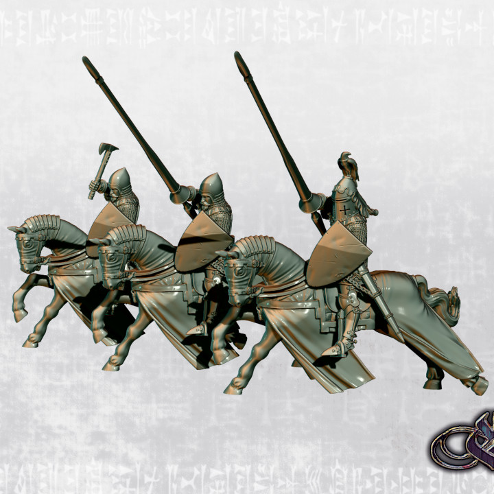 "Radu I of Basarab, Voivod of Wallacchia on horse" image