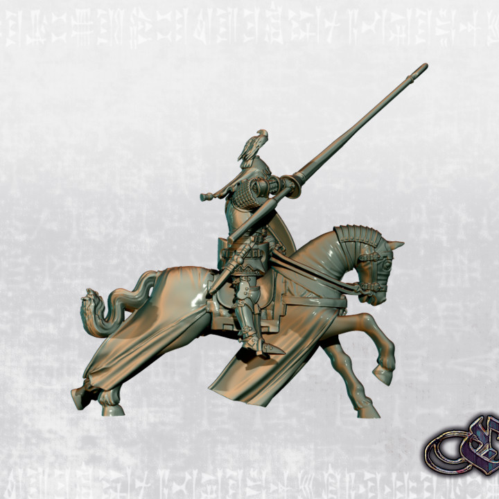 "Radu I of Basarab, Voivod of Wallacchia on horse" image