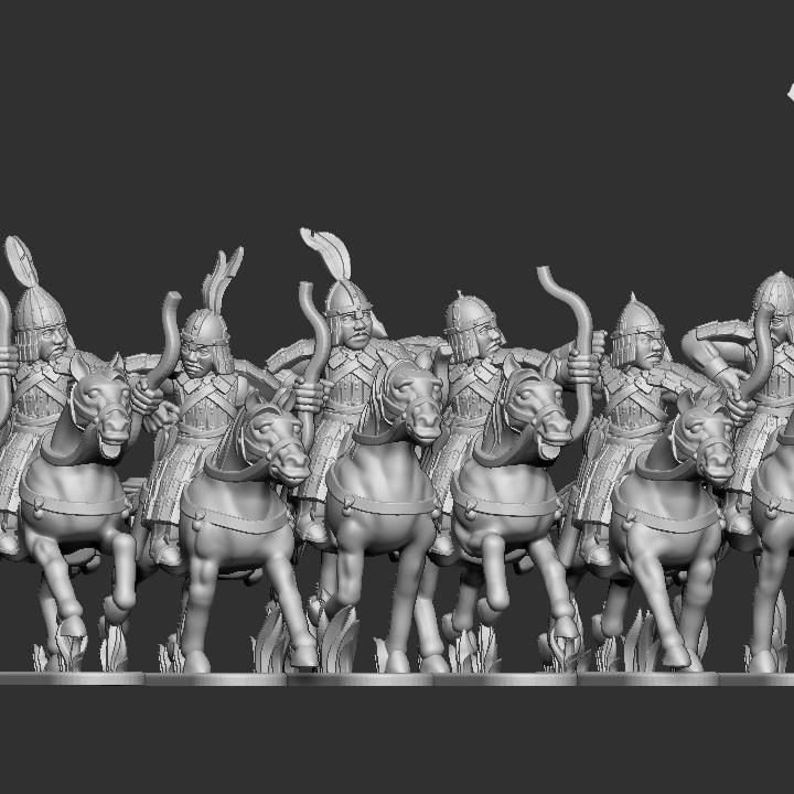 10mm Khitan-Liao Armoured Archer Horse image