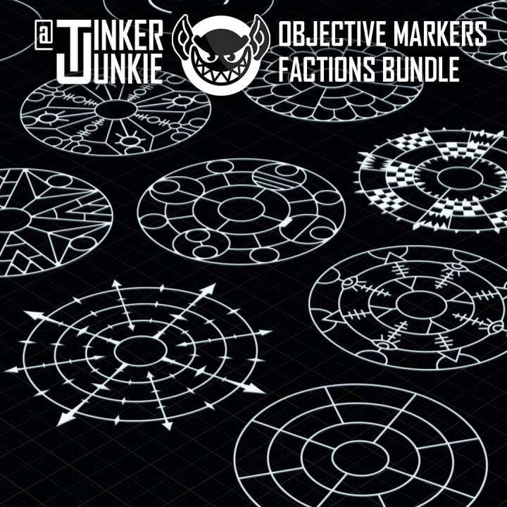 Objective Markers - Factions Bundle