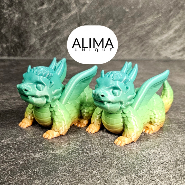 Rare jade dragon figure
