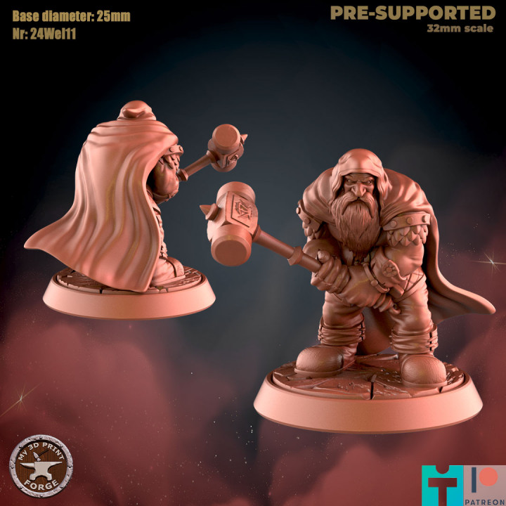 Dwarf Mountaineer 2H Mace Attack