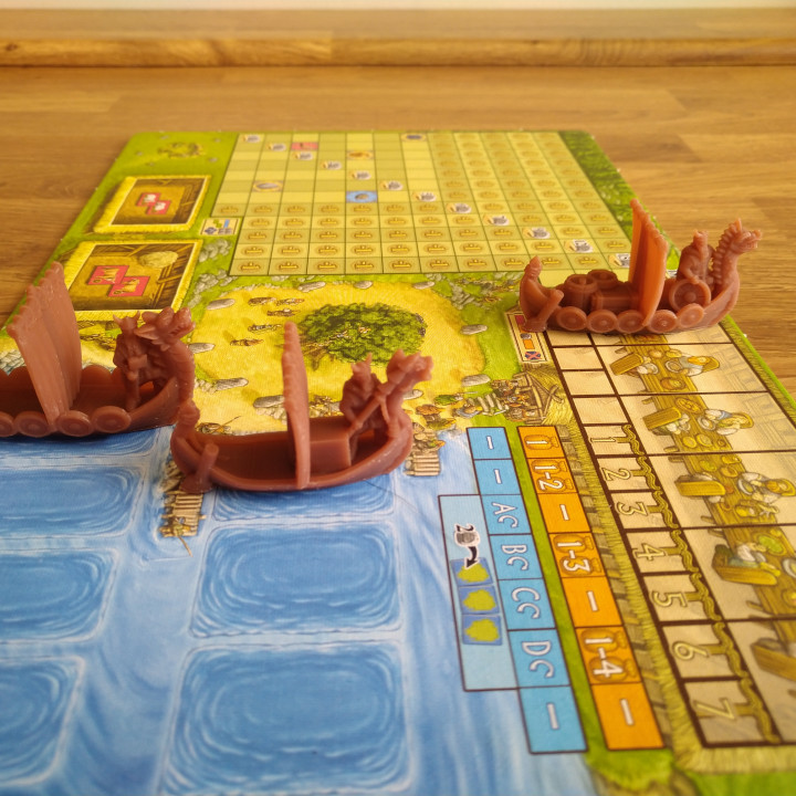 Viking Ships compatible with A Feast for Odin image