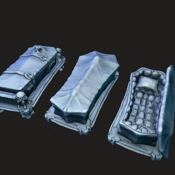 Coffins set image