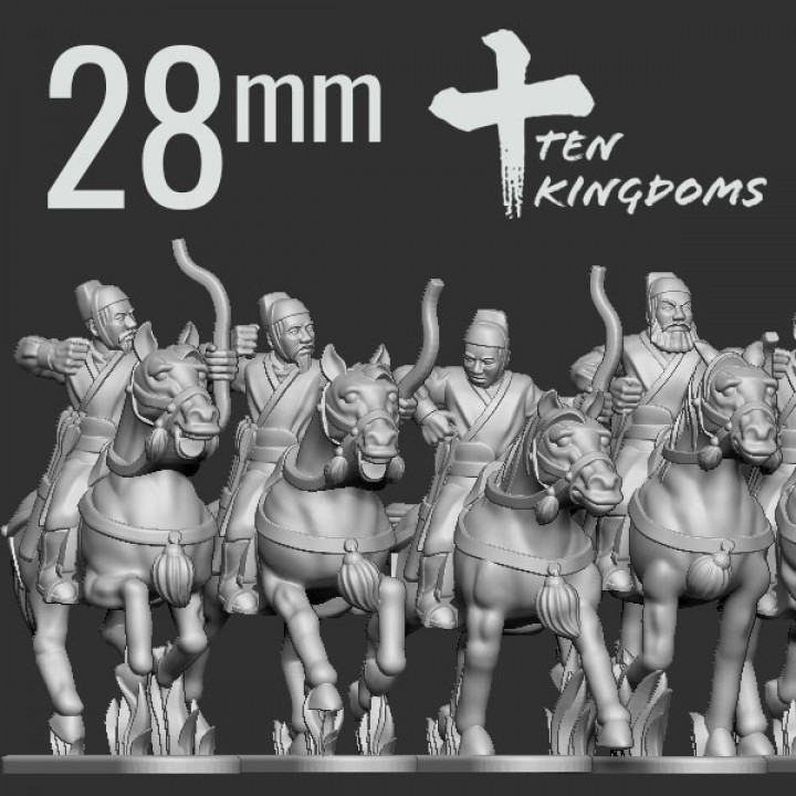 28mm Song Dynasty Archer Horse image