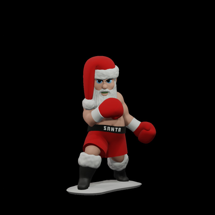 Boxing Santa image