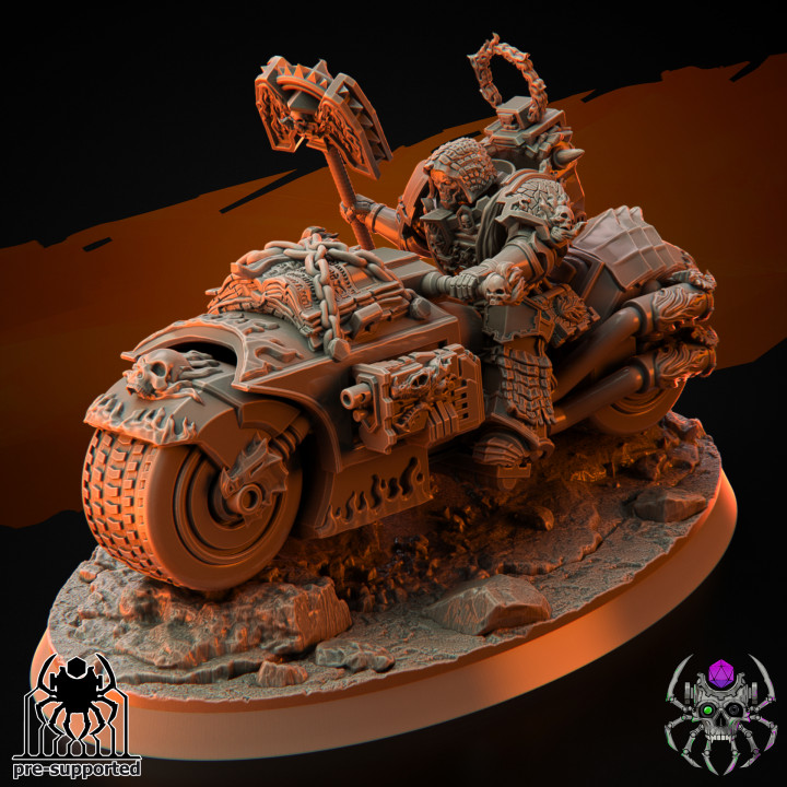 Flame Lizards Prelate on a Motobike (BuildKit)