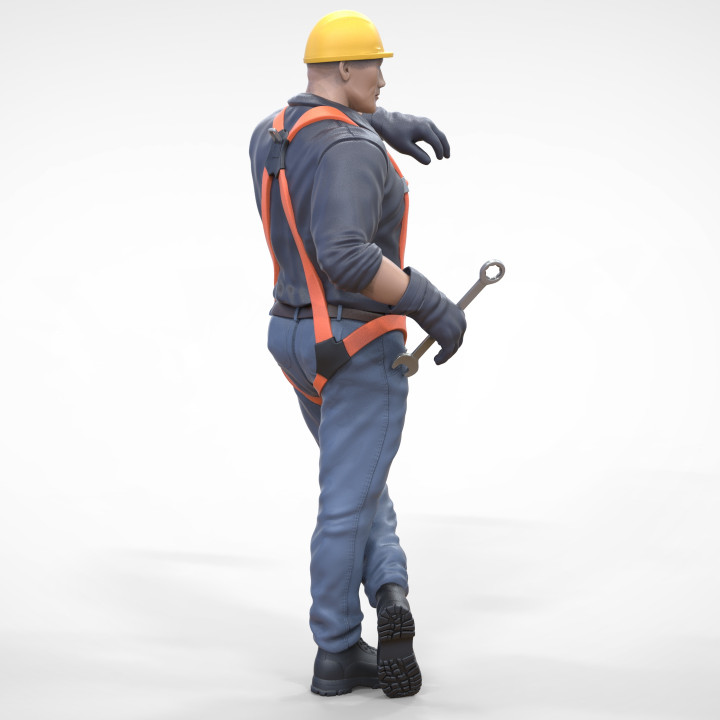 N6 Luke as a construction worker image
