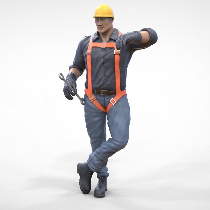 N6 Luke as a construction worker image