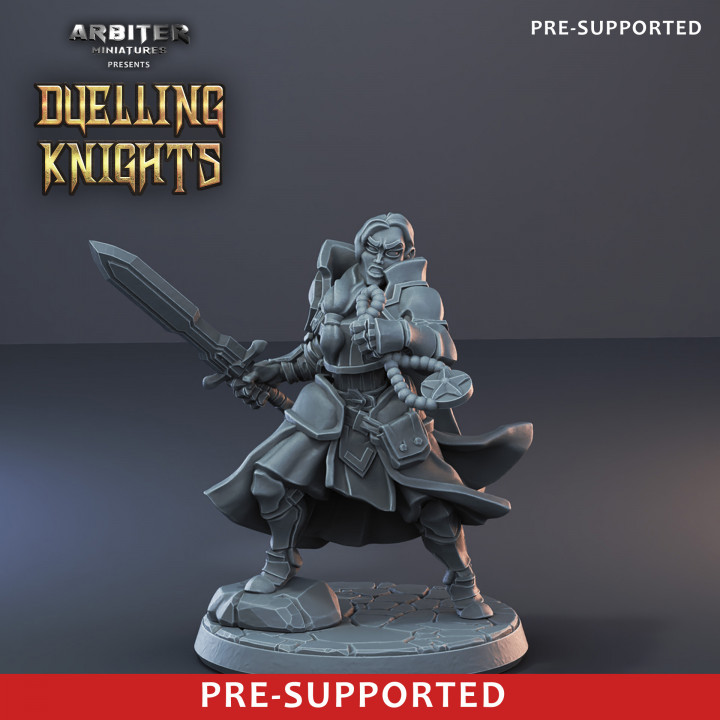 Pre-supported Female Knight 03