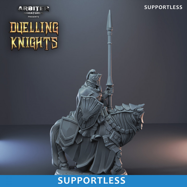 Supportless Knight on Horse 02