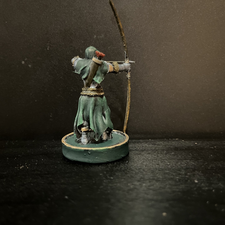 3D Printable Heavy Longbowman - 32mm by Miklós Patyi