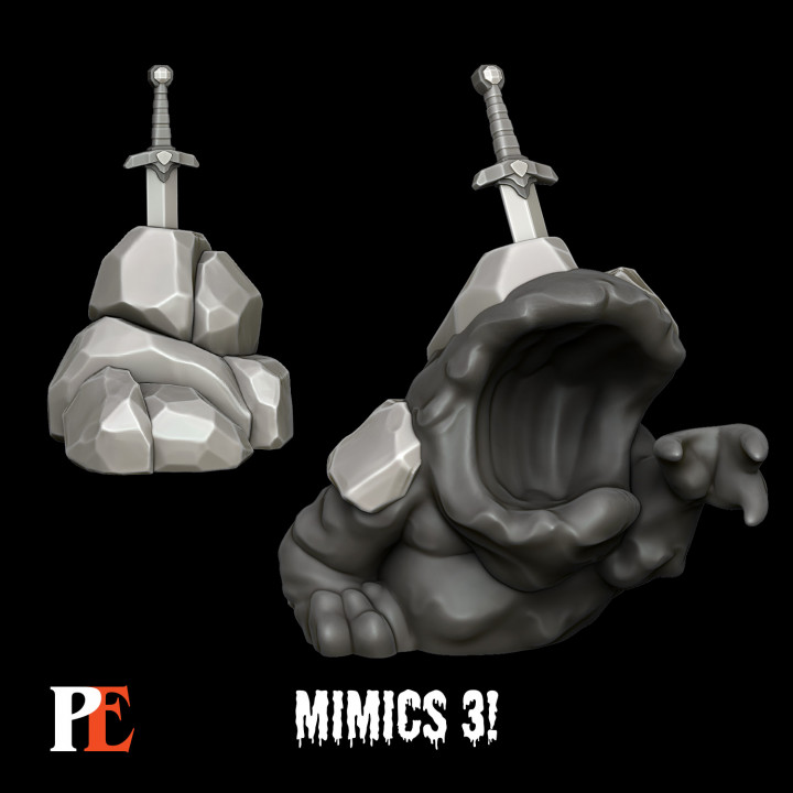 Sword in Stone Pile Mimic