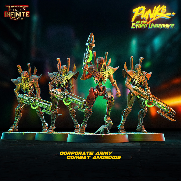 Corprate Army Combat Androids image
