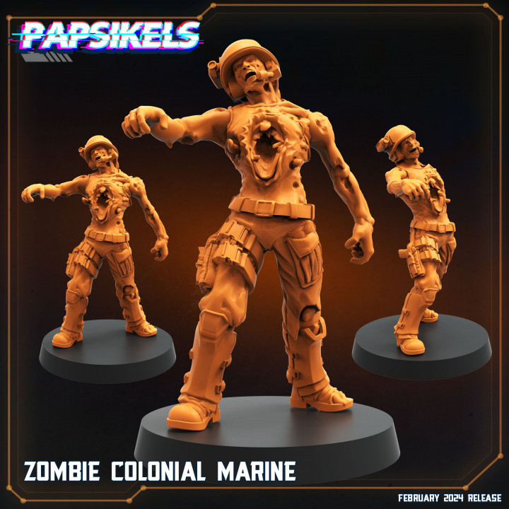 ZOMBIE COLONIAL MARINE