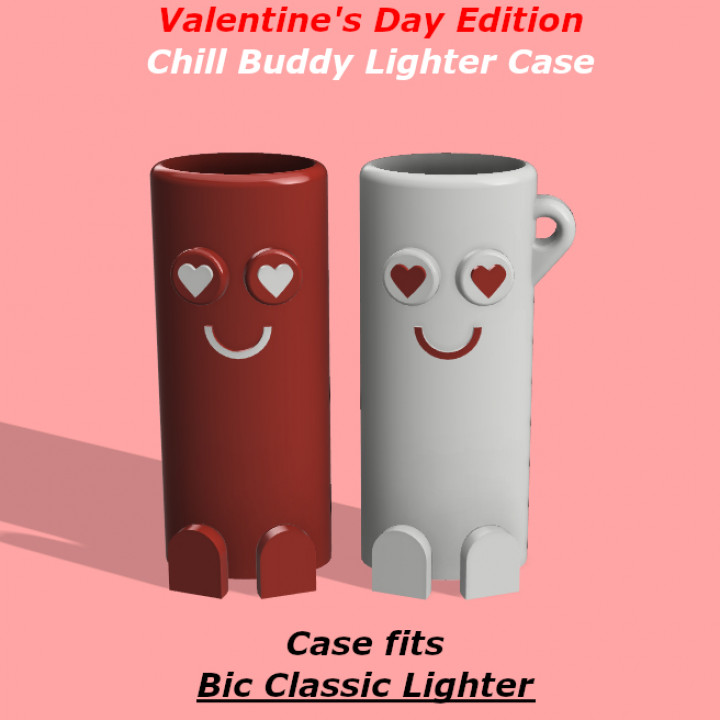 Valentine's Day Edition Lighter Cases (Bic Classic & Clipper) image