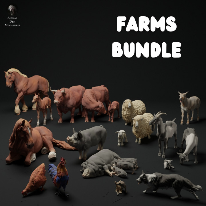 Farm Animals Complete Bundle image