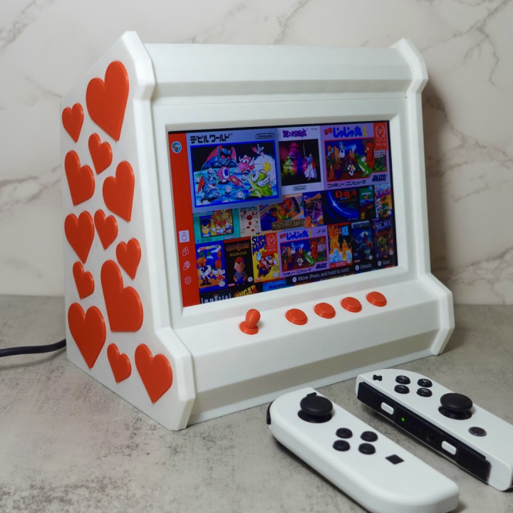 Nintendo Switch Retro Arcade Display *Valentine's Day Edition*