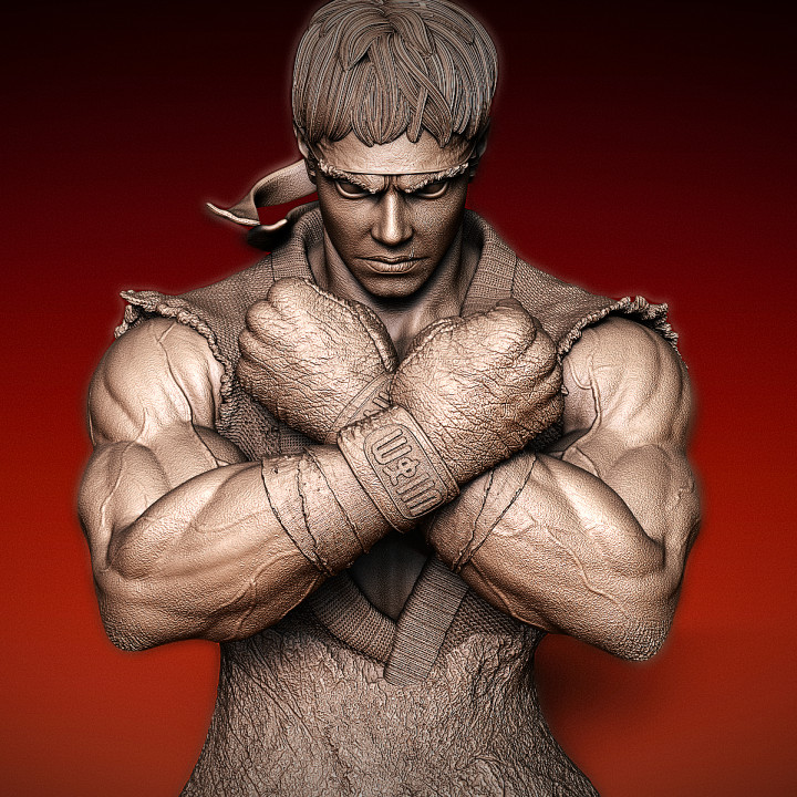 Ryu Bust (Street Fighter) image