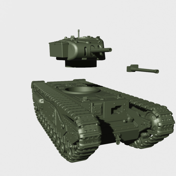 Churchill Mk.I + Mk.II + Mk.II CS (A22) (UK, WW2) image