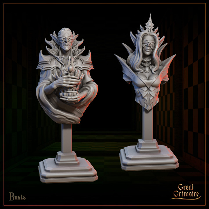 Bust of Shadowhelm and Umbravale image