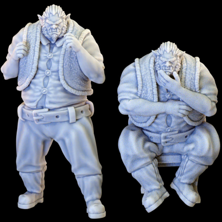 Big Orc Gambler - Not Your Average Trading District Vol. II Kickstarter