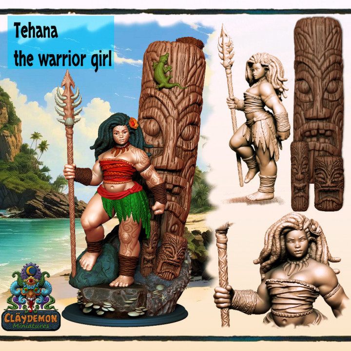 Tehana the maori warrior girl