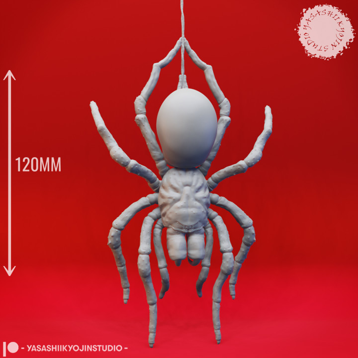 Giant Spider Cluster - Tabletop Miniature (Pre-Supported) image