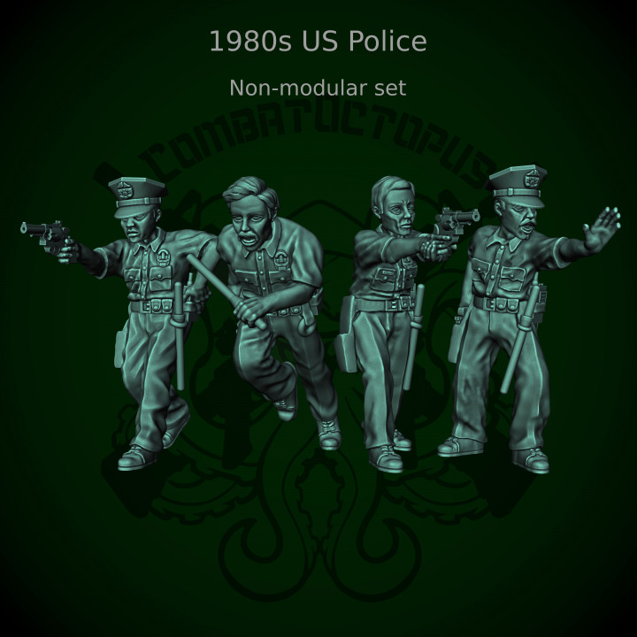1980s The Cops - non-modular set image