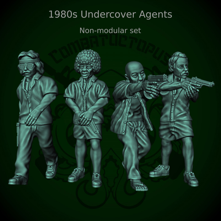 1980s The Agents - non-modular set image