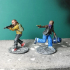 Modern robbers and gunmen - non-modular set print image