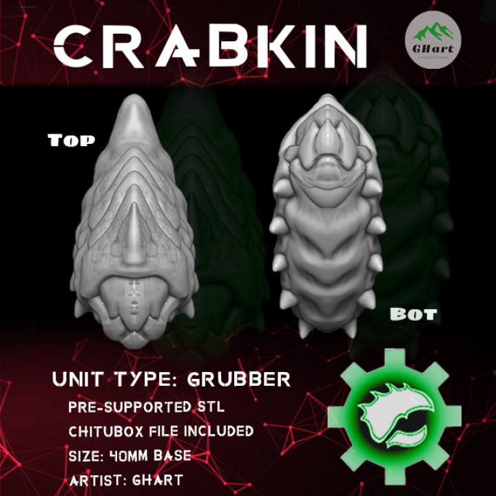 CrabKin -- Grubber (Size Samples) image