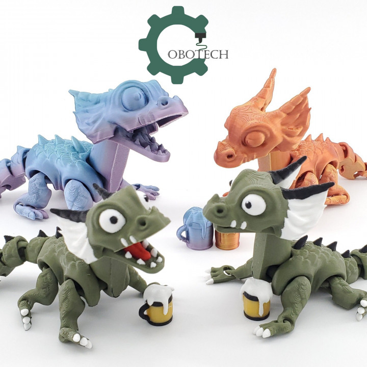 Cobotech Articulated Tipsy Dragon by Cobotech image