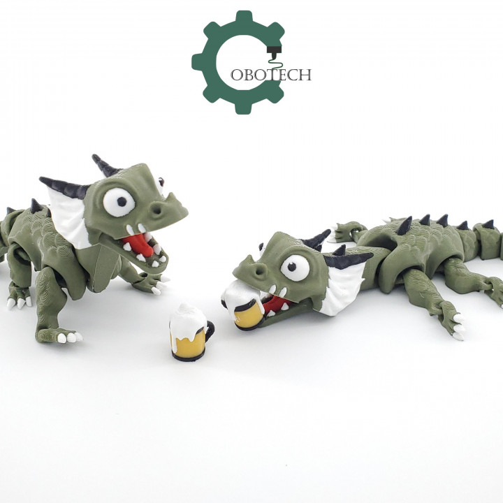 Cobotech Articulated Tipsy Dragon by Cobotech image