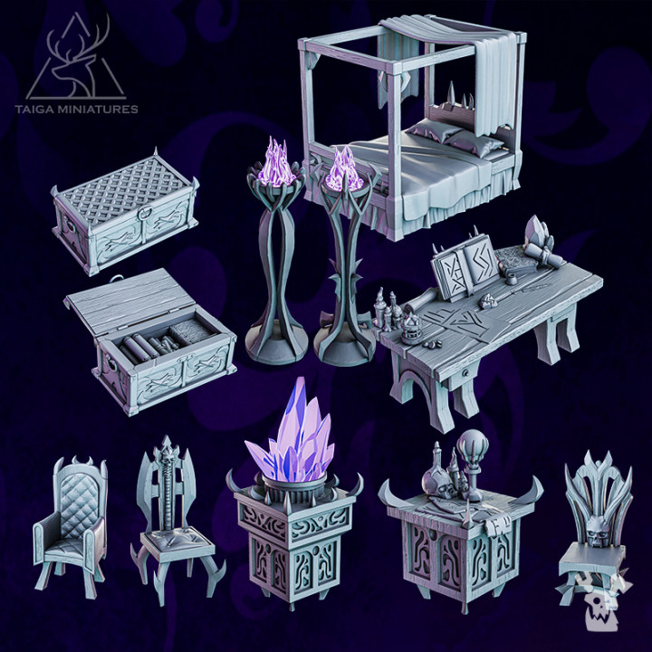 Mage's Bedroom Furniture Set