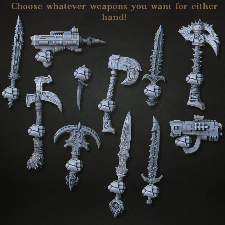 The Swarm Slayers - Modular 7 Poses/11 Weapons image