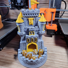 Picture of print of Defender’s Bastion Dice Tower