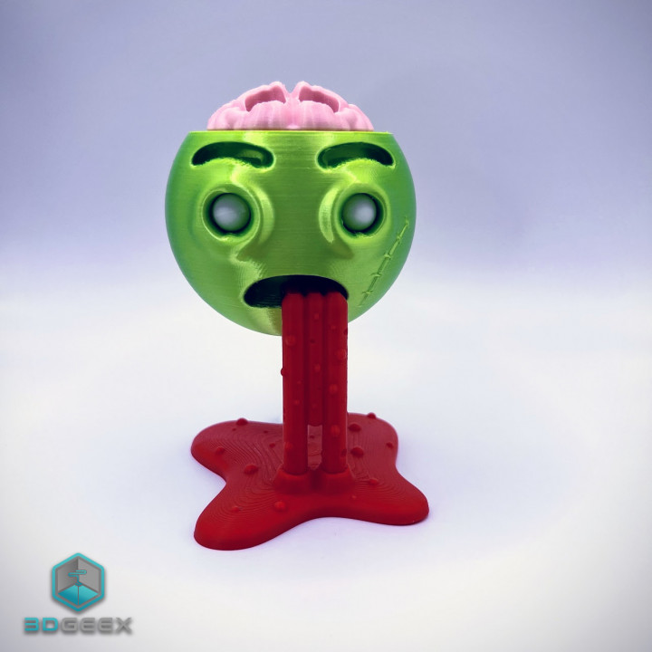 Zombie Emoji Pencil Holder & Storage