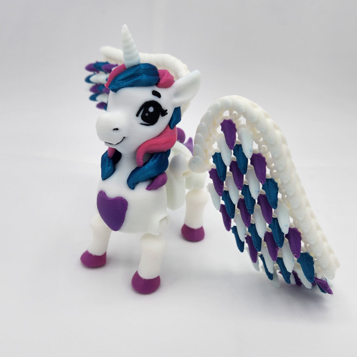 Cute Flexi Unicorn Baby