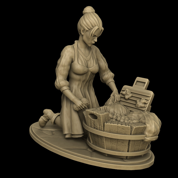 Washerwoman - Townsfolks image