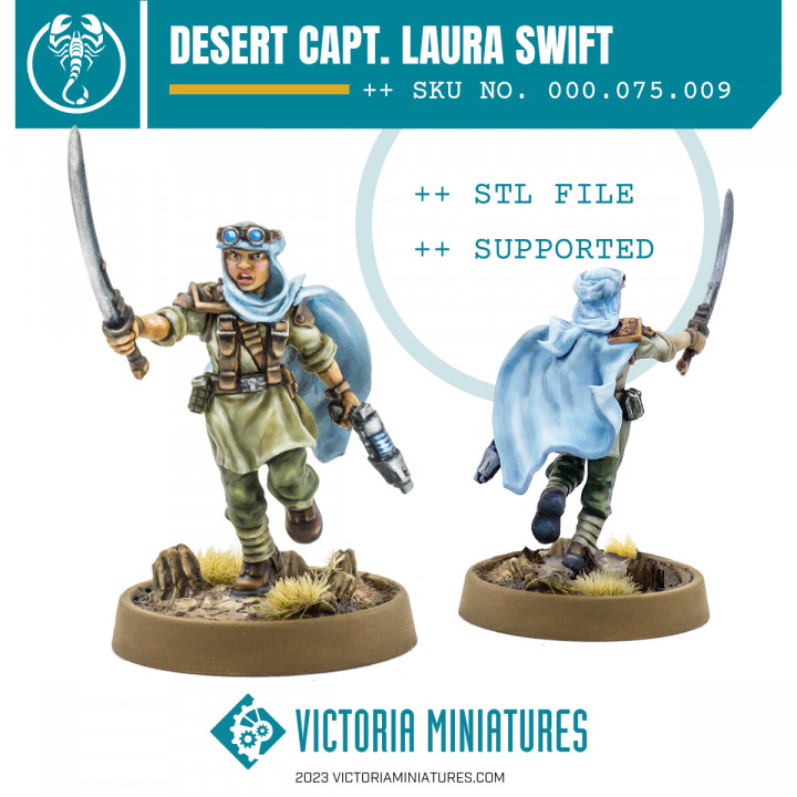 Desert Scorpions Capt. Laura Swift image